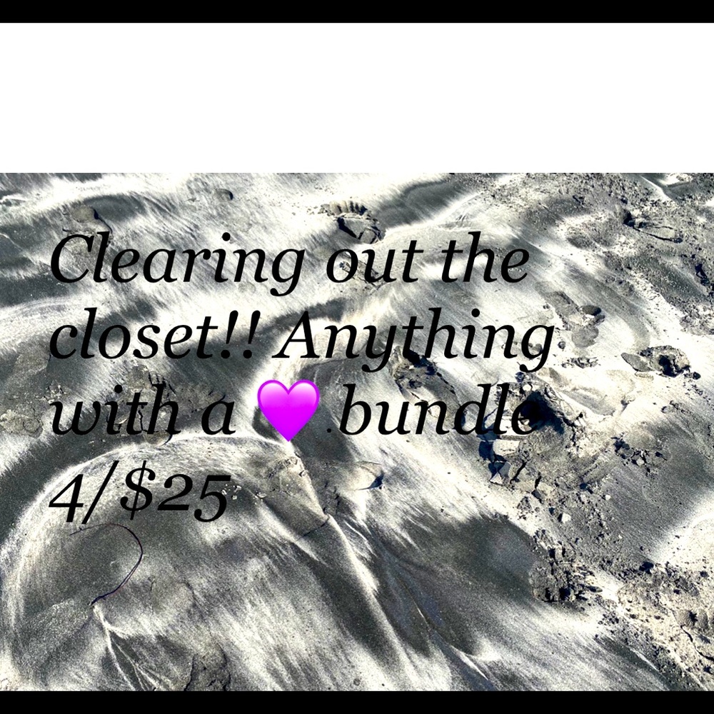 4/$20 sale on 💜 Or make an offer